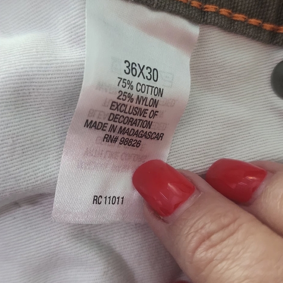 Men's Ridgecut Toughwear Work Pants 36 x 30 - Picture 6 of 6